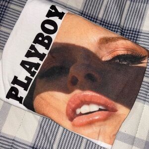 Vintage 90s playboy shirt